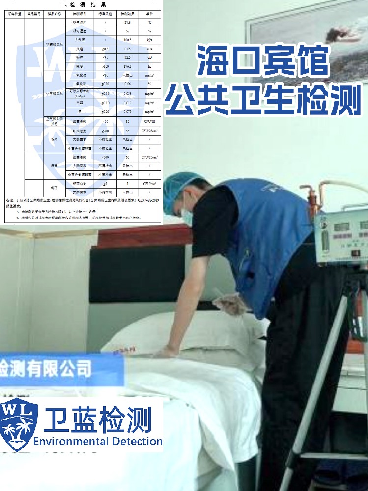 海南开酒店、民宿,这项检测千万别漏掉